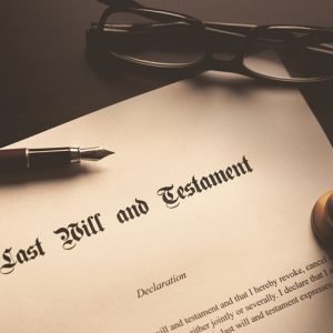 Last Will and Testament concept